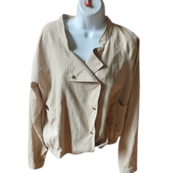Beige Jacket Size XL - Picture 2 of 4